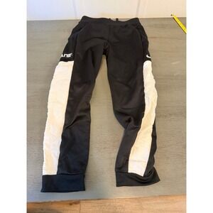 Nike Elite Therma-FIT Basketball Pants Kids Large Black White Joggers